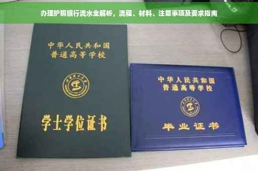 办理护照银行流水全解析，流程、材料、注意事项及要求指南
