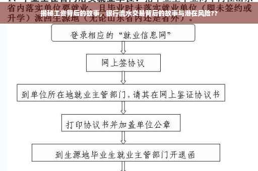 揭秘工资背后的故事，银行流水交易背后的故事与潜在风险??