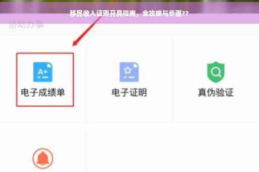 移民收入证明开具指南，全攻略与步骤??