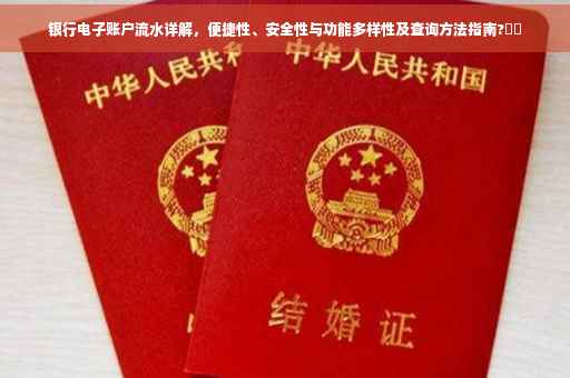 银行电子账户流水详解，便捷性、安全性与功能多样性及查询方法指南?⚡️