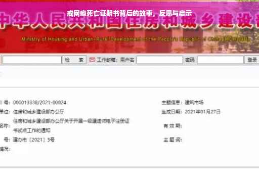 戒网瘾死亡证明书背后的故事，反思与启示