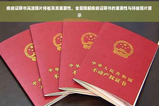 疾病证明书高清图片样板及其重要性，全面图解疾病证明书的重要性与样板图片展示