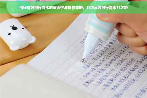 揭秘有效银行流水的重要性与操作策略，打造高效银行流水??之路
