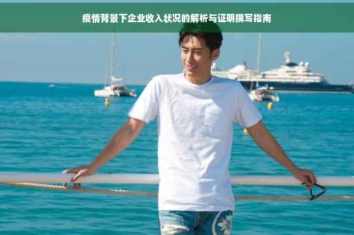 疫情背景下企业收入状况的解析与证明撰写指南