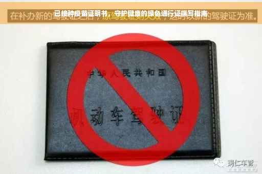 已接种疫苗证明书，守护健康的绿色通行证撰写指南