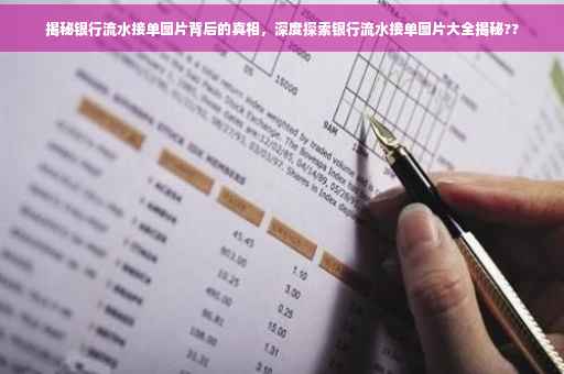 揭秘银行流水接单图片背后的真相，深度探索银行流水接单图片大全揭秘??