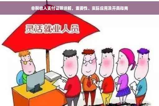 非税收入支付证明详解，重要性、实际应用及开具指南
