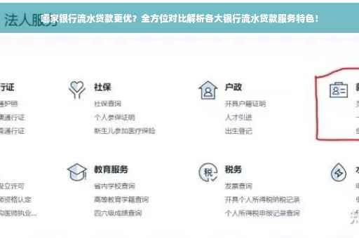 哪家银行流水贷款更优？全方位对比解析各大银行流水贷款服务特色！