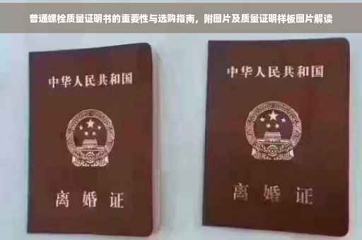 普通螺栓质量证明书的重要性与选购指南,附图片及质量证明样板图片解读 普通螺栓质量证明书的重要性与选购指南,附图片及质量证明样板图片解读