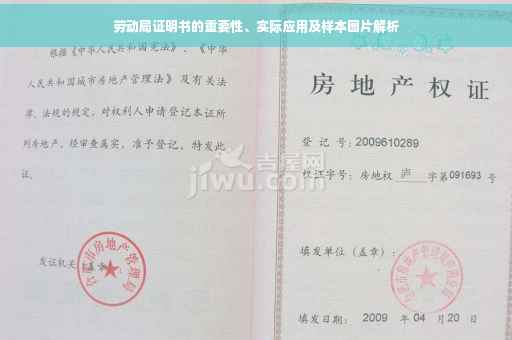 劳动局证明书的重要性、实际应用及样本图片解析