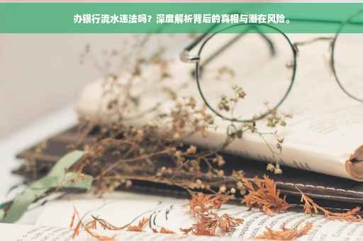 办银行流水违法吗？深度解析背后的真相与潜在风险。