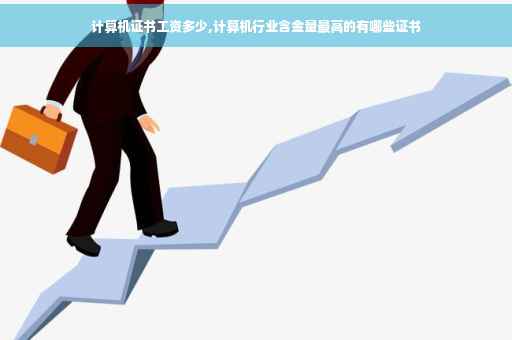 计算机证书工资多少,计算机行业含金量最高的有哪些证书