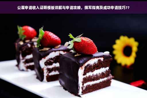 公屋申请收入证明模板详解与申请攻略，撰写指南及成功申请技巧??