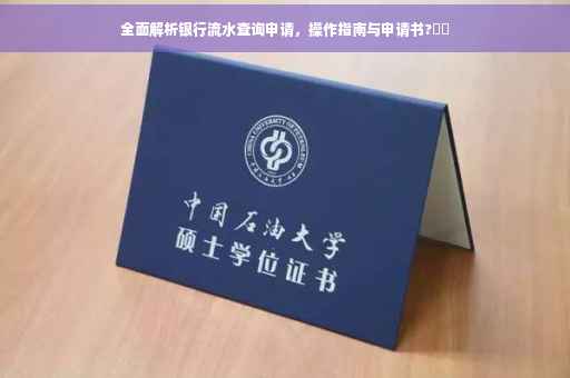 全面解析银行流水查询申请，操作指南与申请书?⚡️