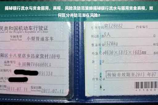 揭秘银行流水与资金挪用，真相、风险及防范策略揭秘银行流水与挪用资金真相，如何区分并防范潜在风险？
