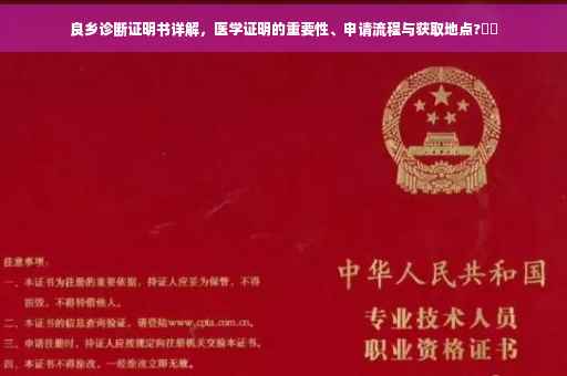 良乡诊断证明书详解，医学证明的重要性、申请流程与获取地点?⚡️