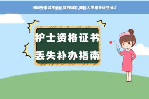 出国升本留学最便宜的国家,隆德大学毕业证书图片