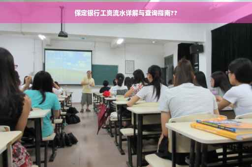 保定银行工资流水详解与查询指南??
