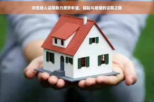 农民收入证明助力房贷申请，耕耘与希望的证明之路