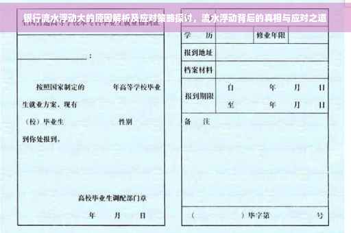 银行流水浮动大的原因解析及应对策略探讨，流水浮动背后的真相与应对之道