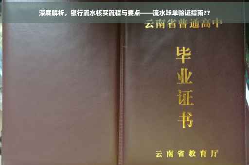 深度解析，银行流水核实流程与要点——流水账单验证指南??
