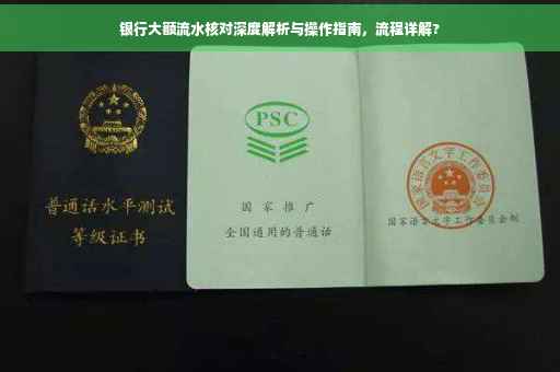 银行大额流水核对深度解析与操作指南，流程详解?