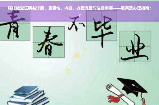 猫咪检查证明书详解，重要性、内容、办理流程与注意事项——费用及办理指南??