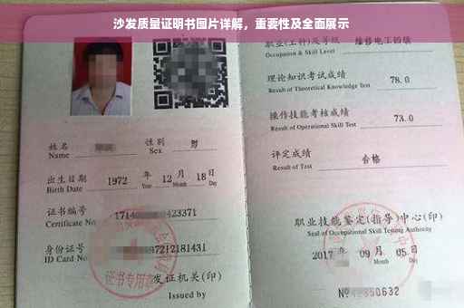 沙发质量证明书图片详解，重要性及全面展示