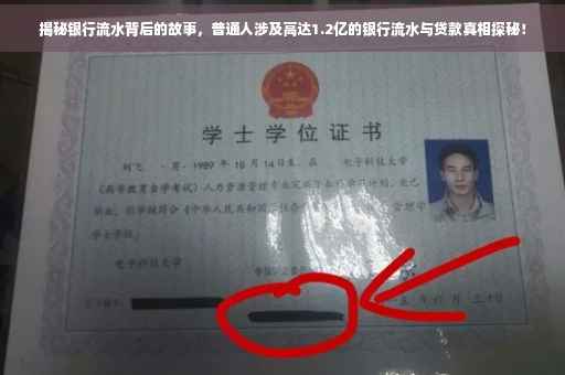 揭秘银行流水背后的故事，普通人涉及高达1.2亿的银行流水与贷款真相探秘！