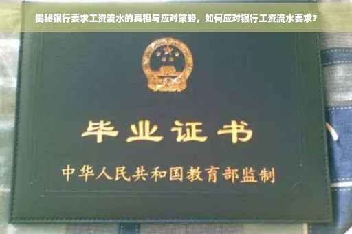 揭秘银行要求工资流水的真相与应对策略，如何应对银行工资流水要求？
