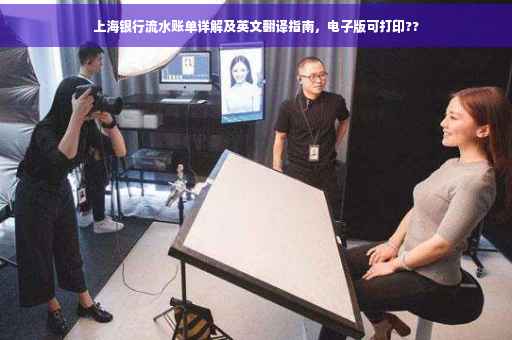 上海银行流水账单详解及英文翻译指南，电子版可打印??
