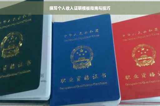 撰写个人收入证明模板指南与技巧
