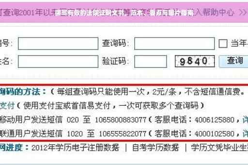 撰写有效的法院证明文书，范本、要点与图片指南