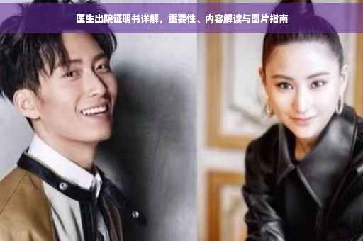 医生出院证明书详解，重要性、内容解读与图片指南