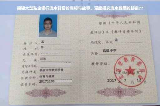 揭秘大型私企银行流水背后的真相与故事，深度探究流水数额的秘密??
