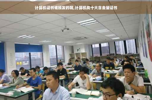 计算机证书谁颁发的啊,计算机类十大含金量证书 计算机证书谁颁发的啊,计算机类十大含金量证书