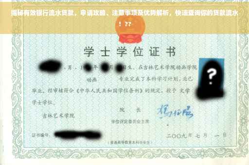揭秘有效银行流水贷款，申请攻略、注意事项及优势解析，快速查询你的贷款流水！??