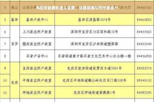 共同贷款提交收入证明，详细指南与写作要点??