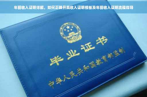 年薪收入证明详解，如何正确开具收入证明模板及年薪收入证明流程指导