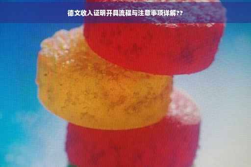 德文收入证明开具流程与注意事项详解??