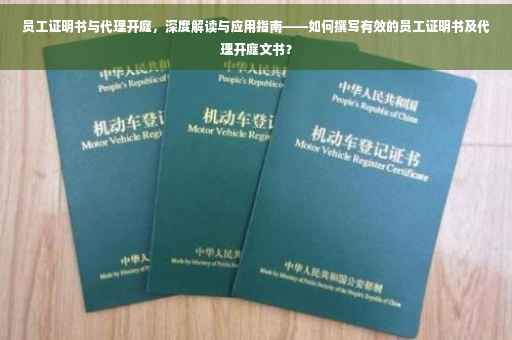 员工证明书与代理开庭，深度解读与应用指南——如何撰写有效的员工证明书及代理开庭文书？