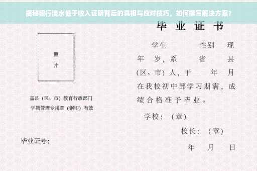 揭秘银行流水低于收入证明背后的真相与应对技巧，如何撰写解决方案？