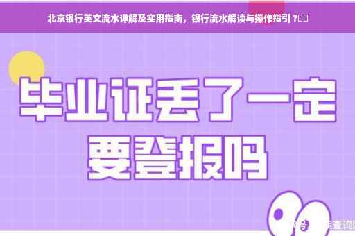 北京银行英文流水详解及实用指南，银行流水解读与操作指引 ?⚡️