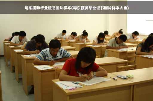 粤东技师毕业证书图片样本(粤东技师毕业证书图片样本大全)