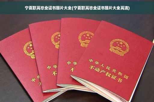 宁夏职高毕业证书图片大全(宁夏职高毕业证书图片大全高清)