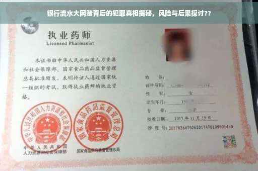 银行流水大网赌背后的犯罪真相揭秘，风险与后果探讨??