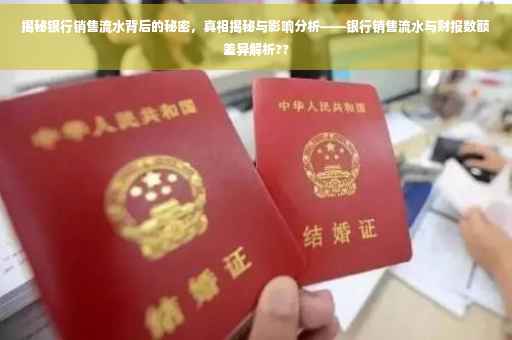 揭秘银行销售流水背后的秘密，真相揭秘与影响分析——银行销售流水与财报数额差异解析??