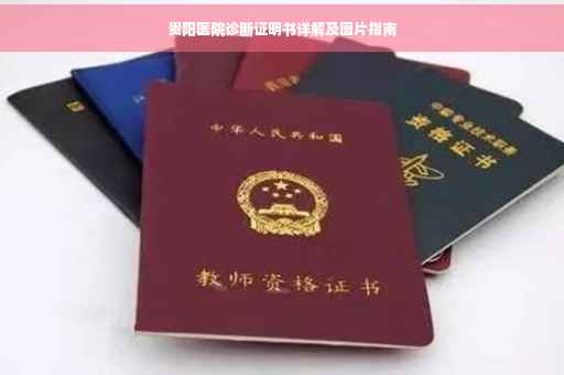 贵阳医院诊断证明书详解及图片指南