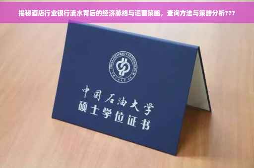 揭秘酒店行业银行流水背后的经济脉络与运营策略，查询方法与策略分析???