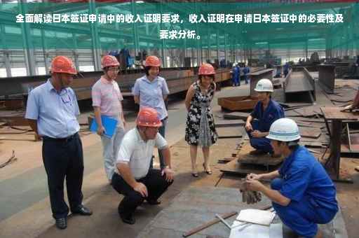 全面解读日本签证申请中的收入证明要求，收入证明在申请日本签证中的必要性及要求分析。